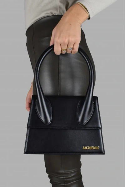 Jacquemus Le Chiquito Moyen Black In Black