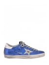GOLDEN GOOSE Golden Goose Deluxe Brand Leather High-top Sneakers,G29MS590.F45CAMBLUE