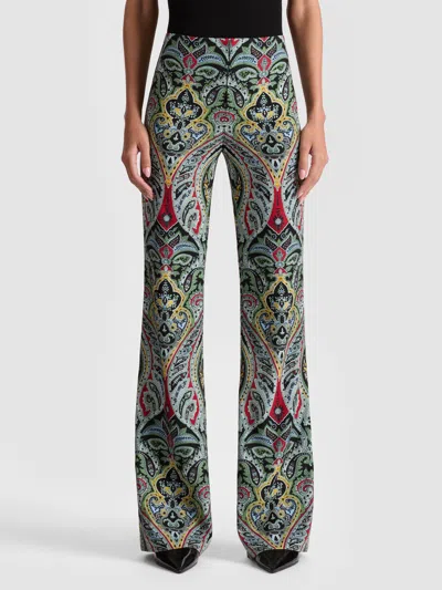 Alice And Olivia Teeny Fit Flare Bootcut Pants