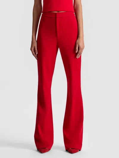 Alice And Olivia Deanna High-waisted Bootcut Trousers