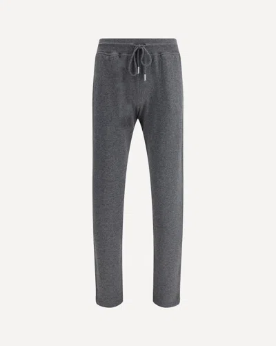 Kiton Drawstring Cashmere Trousers In Gray