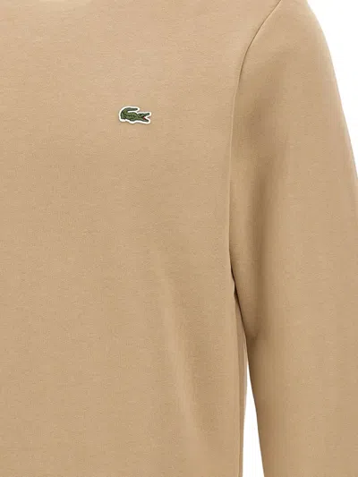 Lacoste Mens Organic Cotton Crew Neck Sweater In Viennese 02s