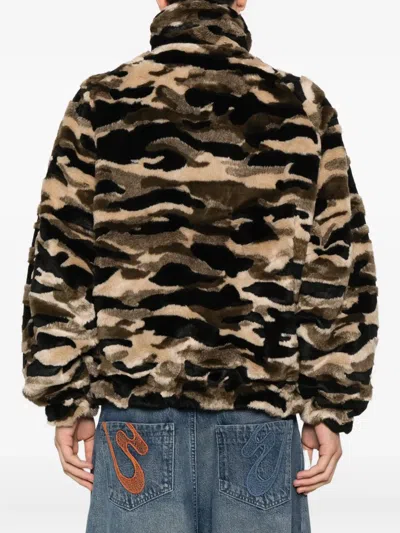 迷彩印花夹克