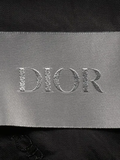 Pre-owned Dior X Kenny Scharf 2000s Zip-up Hooded Jacket In Brown