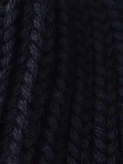 Prada Wool Beanie In Black