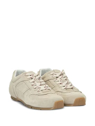 Alohas Tb.56 Low-top Suede Sneakers In Neutral
