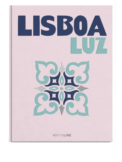 Assouline Lisboa Luz Book In Pink