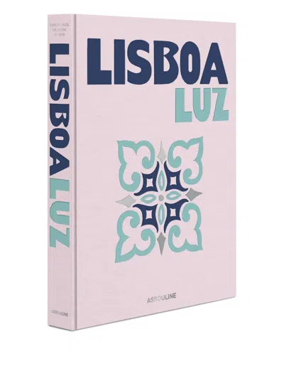 Assouline Lisboa Luz Book In Pink