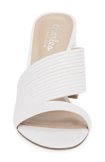 Charles By Charles David Rhythmic Sandal In White