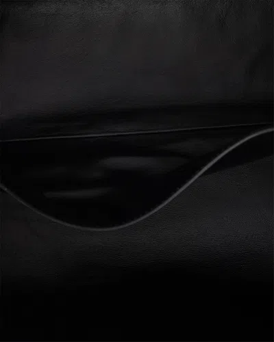 Prada Womens Black Tumulte Branded Leather Shoulder Bag In Black