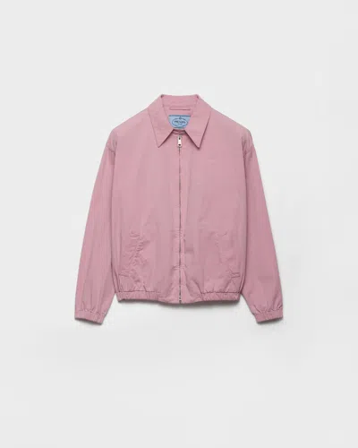 Prada Alte Blousonjacke Aus Gabardine In Multi