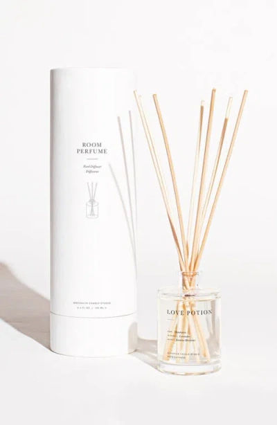 Brooklyn Candle Studio Love Potion Reed Diffuser In Pink