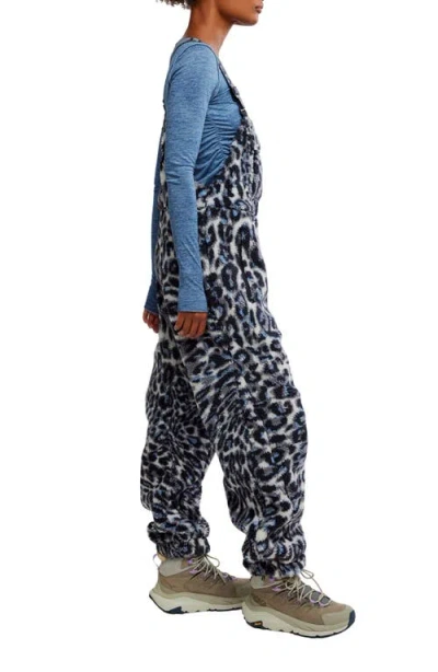 Free People Hit The Slopes Fleece Overalls