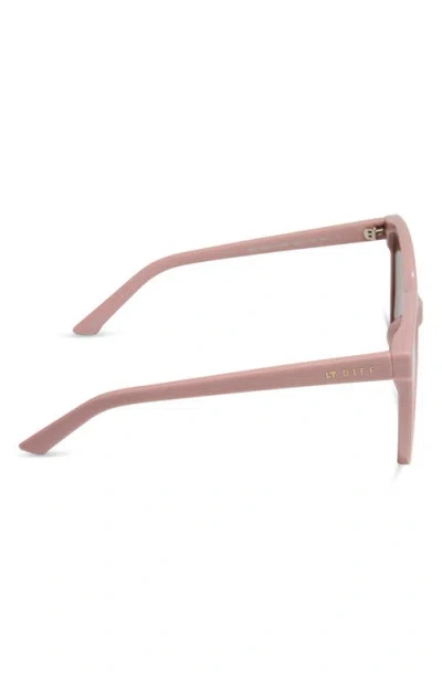Diff Hazel 58mm Square Sunglasses In Brown