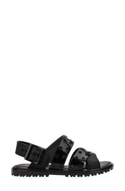 Melissa Lock Sandal In Black