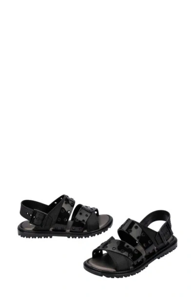 Melissa Lock Sandal In Black