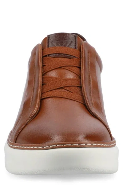 Vance Co. Vance Co Forbes Luxe Low Top Sneaker In Brown