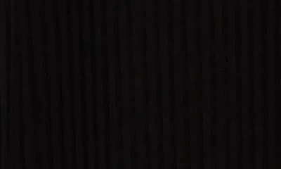 Eileen Fisher Rib Ankle Wide Leg Pants In Black