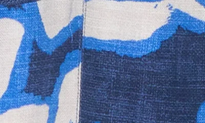 Democracy Crop Wide Leg Pants In Blue