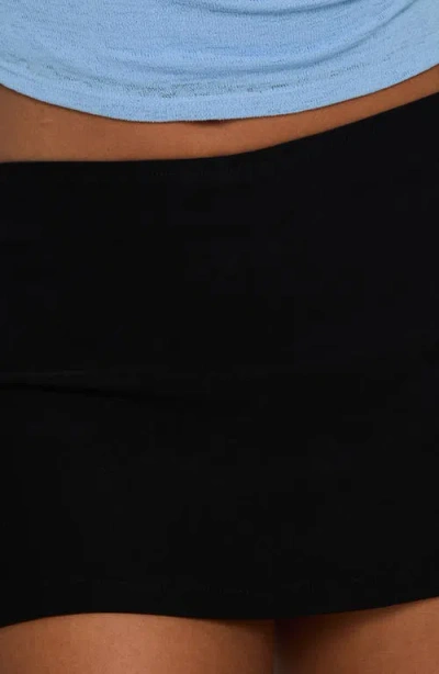 Princess Polly Can't Sleep Skort In Black