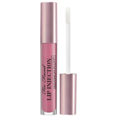 Too Faced Lip Injection Maximum Plump Extra-strength Lip Plumping Gloss In Pink