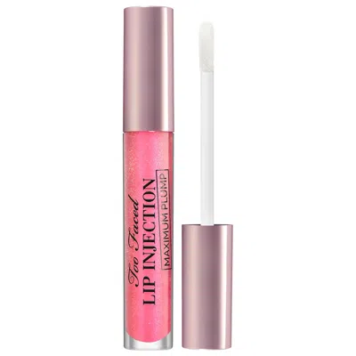 Too Faced Lip Injection Maximum Plump Extra-strength Lip Plumping Gloss In Transparent