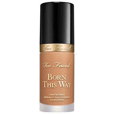 Too Faced Born This Way Undetectable Medium-to-full Coverage Foundation Honey 1 Oz/30 ml In Brown