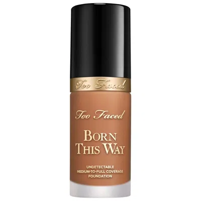 Too Faced Born This Way Undetectable Medium-to-full Coverage Foundation Mocha 1 Oz/30 ml In Brown