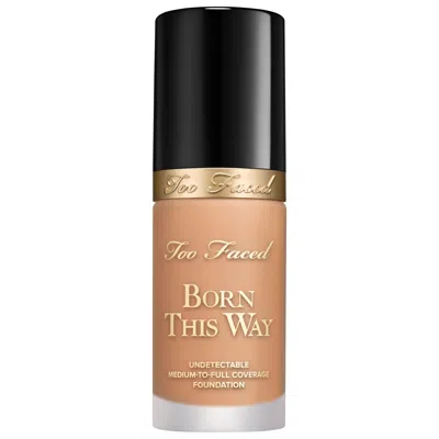 Too Faced Born This Way Undetectable Medium-to-full Coverage Foundation Praline 1 Oz/30 ml In Brown