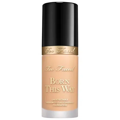 Too Faced Born This Way Undetectable Medium-to-full Coverage Foundation Vanilla 1 Oz/30 ml In White