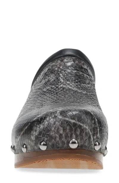 Dansko Andie Platform Mule In Multi