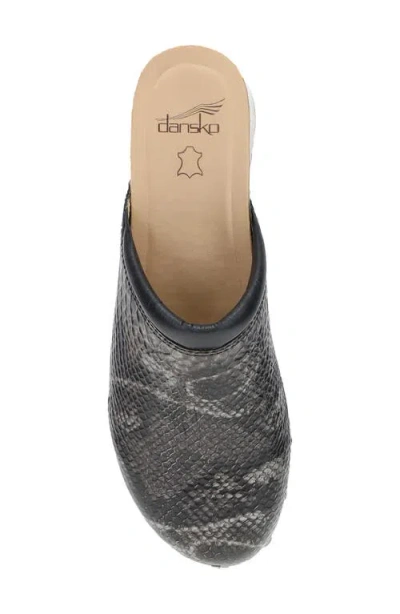 Dansko Andie Platform Mule In Multi