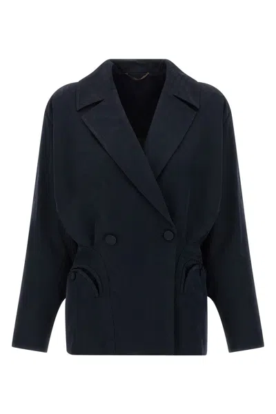 Blazé Milano Long-sleeved Suit Jacket In Blue