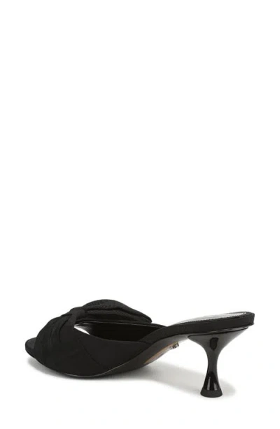 Sam Edelman Ragan Bow Mules Black In Black