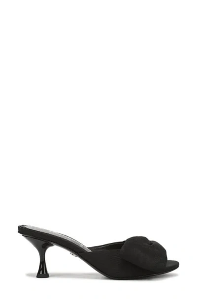 Sam Edelman Ragan Bow Mules Black In Black