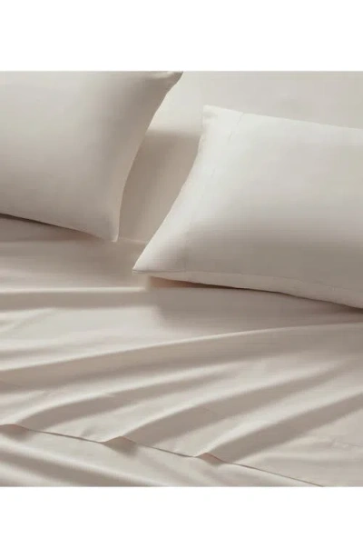 Dkny 425 Thread Count Sateen Sheet Set In White