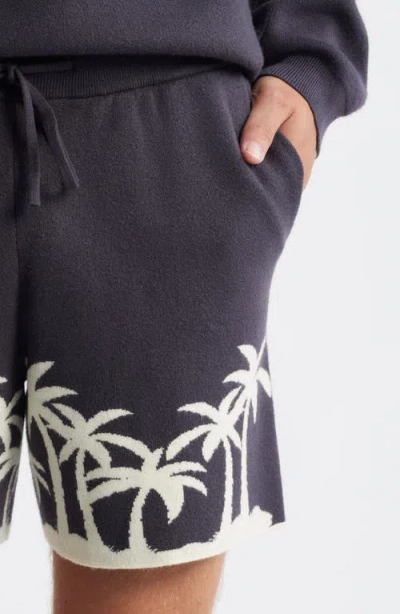 Mavrans Palm Beach Knit Shorts In Blue