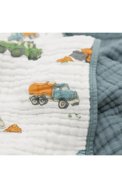 Little Unicorn Original Cotton Muslin Quilt In Blue