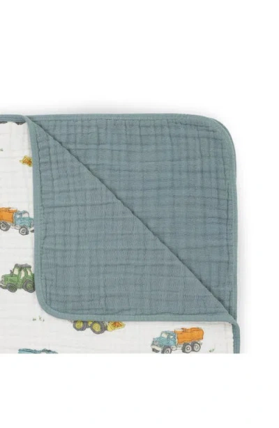 Little Unicorn Original Cotton Muslin Quilt In Blue