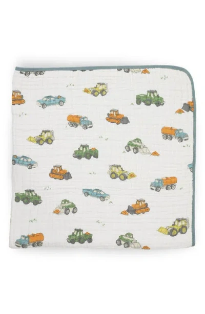 Little Unicorn Original Cotton Muslin Quilt In Blue