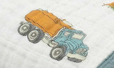 Little Unicorn Original Cotton Muslin Quilt In Blue