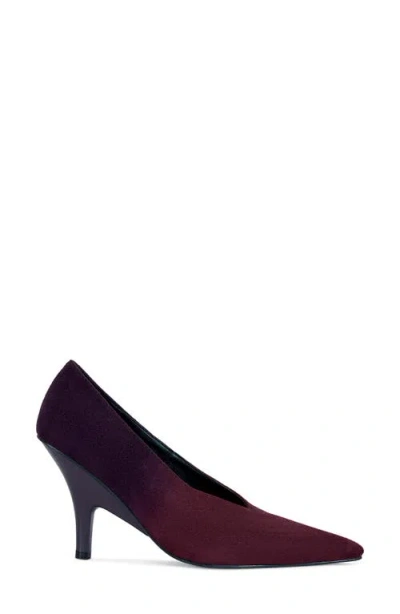Azalea Wang Oceana Pointed Toe Pump In Purple