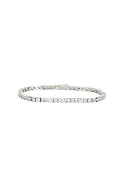 Bearfruit Jewelry Sterling Silver Beatrice Tennis Bracelet In Silver