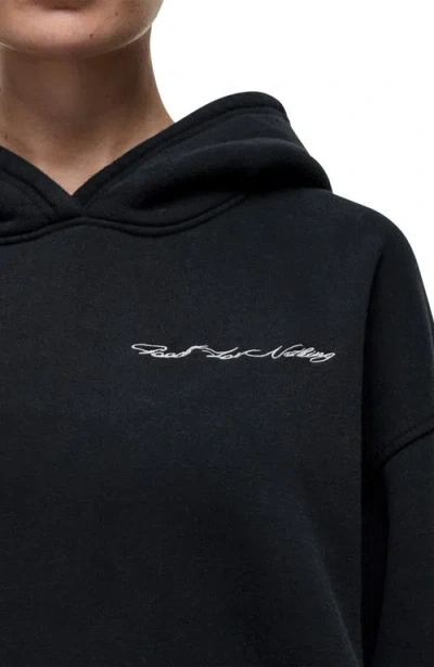Good For Nothing Scribble Black Pullover Hoodie In Multi