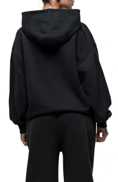 Good For Nothing Scribble Black Pullover Hoodie In Black