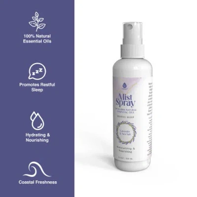 Pursonic Mist Spray With 100% Natural Essential Oils In White
