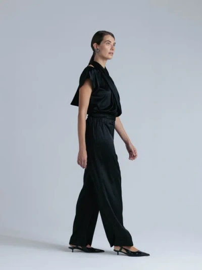 Alas Danielle Silk Blouse In Black