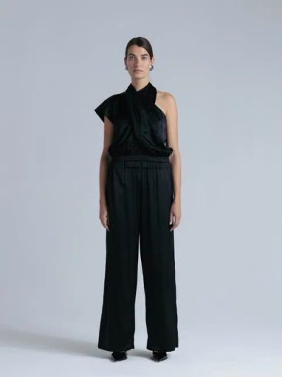 Alas Danielle Silk Blouse In Black