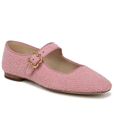 Sam Edelman Women's Michaela Buckled Mary Jane Flats In Pink
