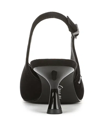 Circus Ny By Sam Edelman Women's Fawn High-vamp Pointed Toe Pumps In Black